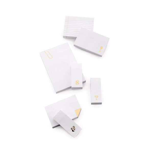 Kate Spade New York Huelga De La Mujer Oro Women's Sticky Note Set - Pink - Picture 3 of 6